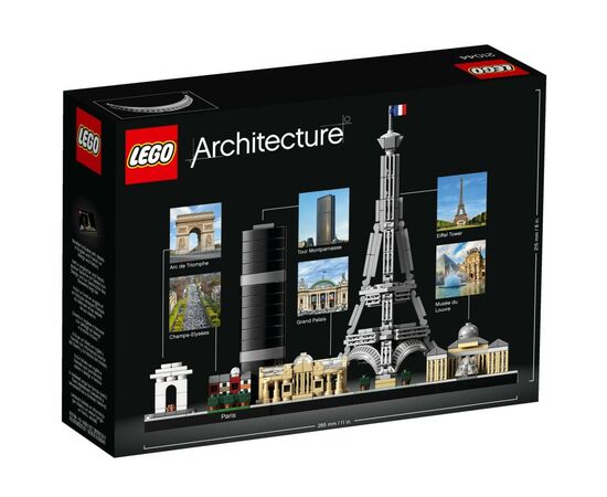 Конструктор LEGO Architecture Париж 649 деталей (21044), изображение 5 Конструктор LEGO Architecture Париж 649 деталей (21044), изображение 5