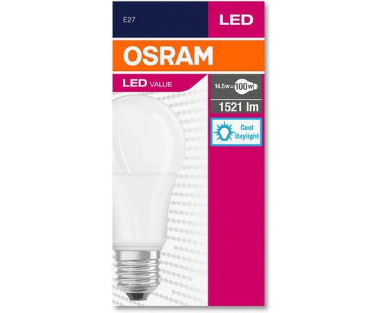Лампочка Osram LED VALUE (4052899971042), изображение 2 Лампочка Osram LED VALUE (4052899971042), изображение 2