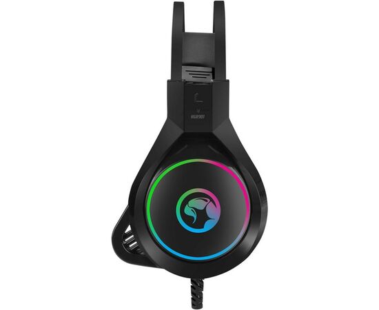 Наушники Marvo HG8901 Multi-LED Black (HG8901), изображение 2 Наушники Marvo HG8901 Multi-LED Black (HG8901), изображение 2