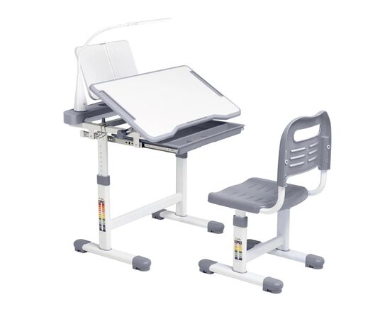 Парта со стулом Cubby Vanda Grey (222012), изображение 2 Парта со стулом Cubby Vanda Grey (222012), изображение 2