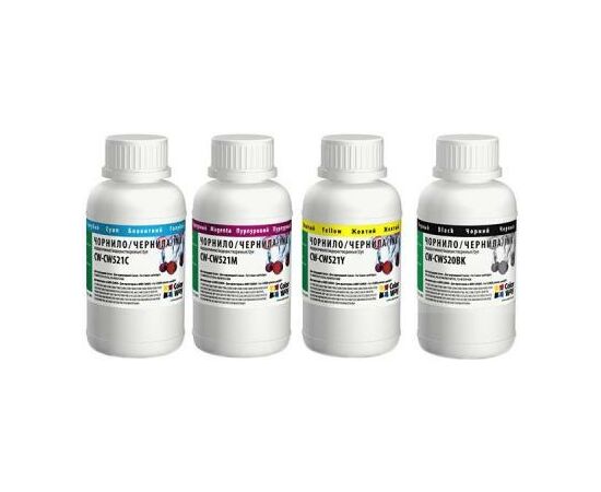 Чернила ColorWay Canon PG-510/CLI521 (4х200) BK/С/M/Y (CW-CW520/CW521SET02)