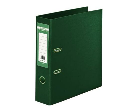 Папка - регистратор Buromax А4 double sided, 70мм, PP, dark green, built-up (BM.3001-16c)