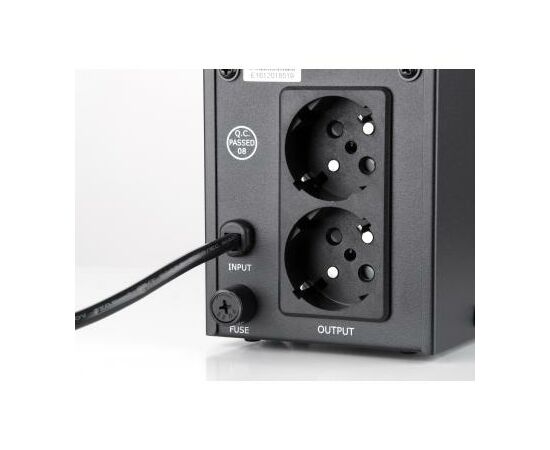 Источник бесперебойного питания Vinga LED 800VA metal case (VPE-800M), изображение 5 Источник бесперебойного питания Vinga LED 800VA metal case (VPE-800M), изображение 5