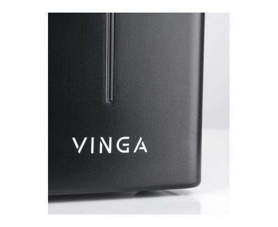 Источник бесперебойного питания Vinga LED 800VA metal case (VPE-800M), изображение 6 Источник бесперебойного питания Vinga LED 800VA metal case (VPE-800M), изображение 6