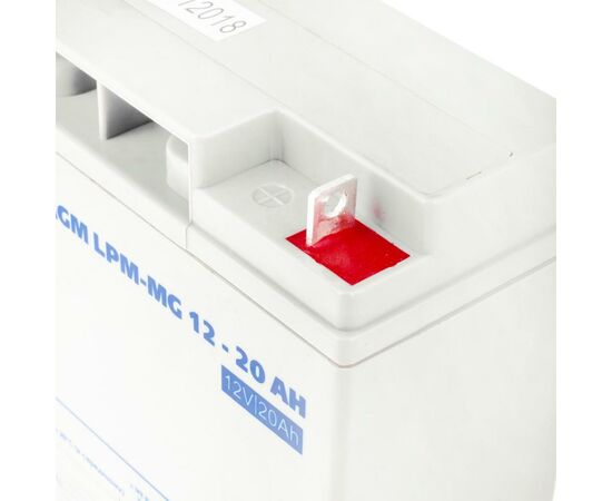 Батарея к ИБП LogicPower LPM MG 12В 20Ач (6556), изображение 3 Батарея к ИБП LogicPower LPM MG 12В 20Ач (6556), изображение 3