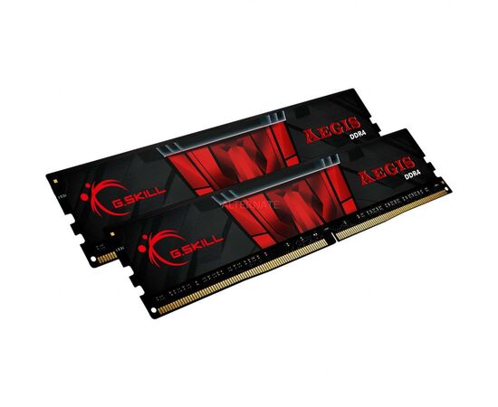 Модуль памяти для компьютера DDR4 32GB (2x16GB) 3000 MHz Aegis G.Skill (F4-3000C16D-32GISB), изображение 2 Модуль памяти для компьютера DDR4 32GB (2x16GB) 3000 MHz Aegis G.Skill (F4-3000C16D-32GISB), изображение 2