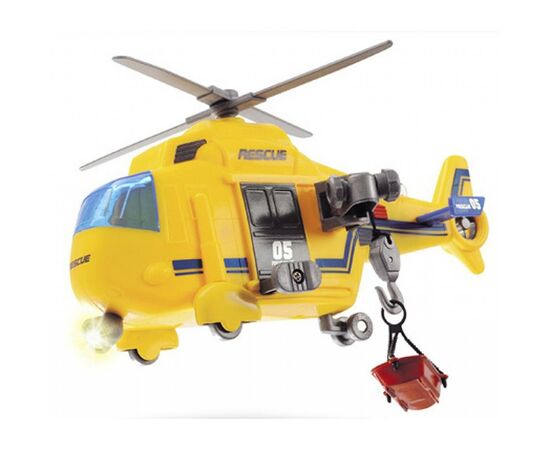 Спецтехника Dickie Toys Вертолет Спасательная служба с лебедкой (3302003), изображение 2 Спецтехника Dickie Toys Вертолет Спасательная служба с лебедкой (3302003), изображение 2