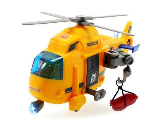 Спецтехника Dickie Toys Вертолет Спасательная служба с лебедкой (3302003)