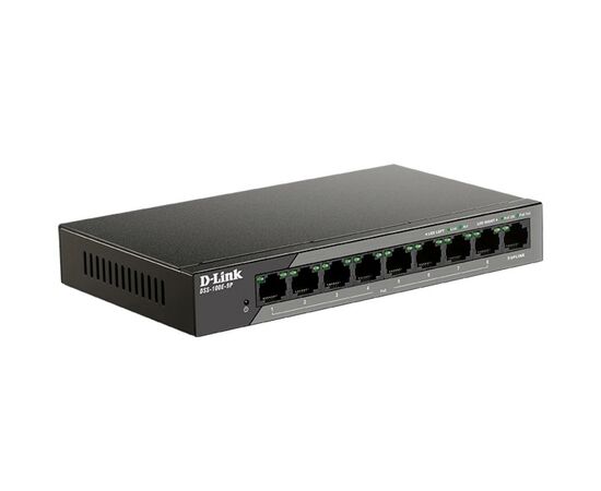 Коммутатор сетевой D-Link DSS-100E-9P, изображение 2 Коммутатор сетевой D-Link DSS-100E-9P, изображение 2