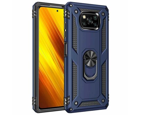 Чохол до моб. телефона BeCover Military Poco X3 Blue (705644)
