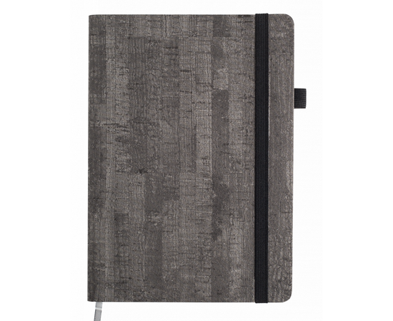 Блокнот Buromax деловой Wood A5 в клетку 96 листов обложка из искусственной (BM.295114-09)