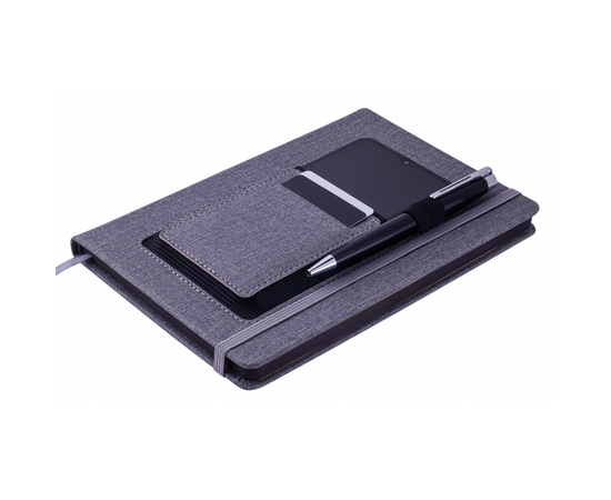 Блокнот Buromax деловой Comfort A5 в линейку 96 листов обложка из искусствен (BM.295209-09), изображение 2