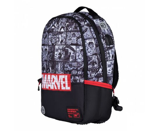 Рюкзак школьный Yes T-124 Marvel.Avengers черно-серый (557868), изображение 2