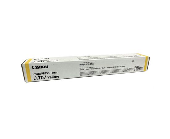 Тонер-картридж Canon T07 Toner Yellow (3644C001AA)
