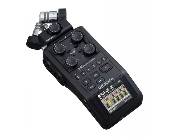 Цифровой диктофон ZOOM H6 BLK (286610), изображение 6 Цифровой диктофон ZOOM H6 BLK (286610), изображение 6