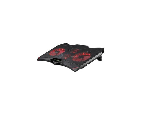 Подставка для ноутбука Esperanza Gaming Notebook Cooling Pad BURAN (EGC102), изображение 3 Подставка для ноутбука Esperanza Gaming Notebook Cooling Pad BURAN (EGC102), изображение 3