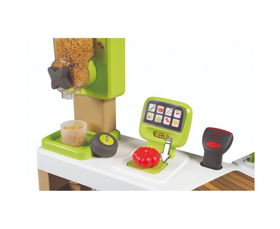 Игровой набор Smoby Интерактивный супермаркет Фреш с корзиной 44 аксессуара (350227), изображение 5 Игровой набор Smoby Интерактивный супермаркет Фреш с корзиной 44 аксессуара (350227), изображение 5