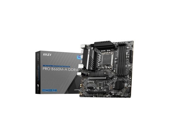 Материнська плата MSI PRO B660M-A DDR4
