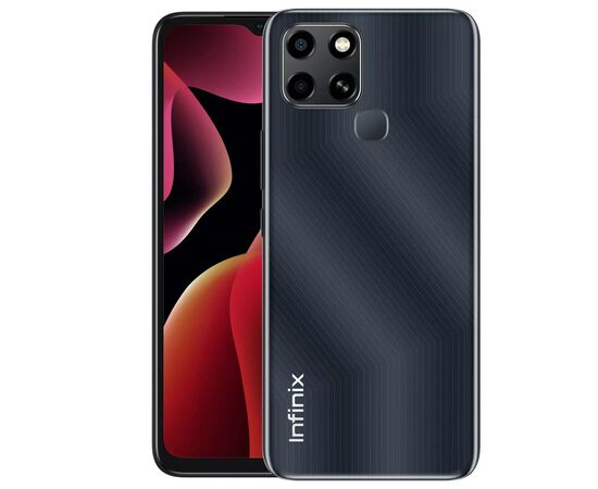 Мобильный телефон Infinix Smart 6 2/32Gb NFC Polar Black (4895180775932)