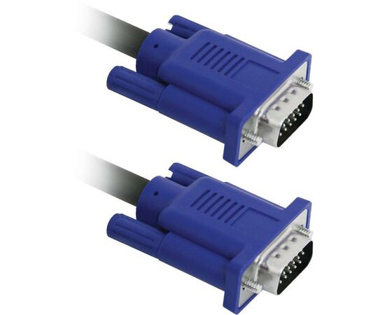 Кабель мультимедийный VGA 1.8m BB340M-06 Defender (87410), изображение 2 Кабель мультимедийный VGA 1.8m BB340M-06 Defender (87410), изображение 2