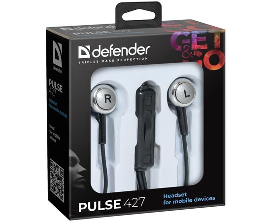 Наушники Defender Pulse 427 Black (63427), изображение 2 Наушники Defender Pulse 427 Black (63427), изображение 2