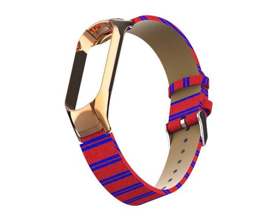 Ремешок для фитнес браслета XoKo Leather Premium Band для Xiaomi Mi band 5 Red (XK-M5-LRRD), изображение 2 Ремешок для фитнес браслета XoKo Leather Premium Band для Xiaomi Mi band 5 Red (XK-M5-LRRD), изображение 2