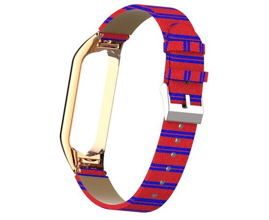 Ремешок для фитнес браслета XoKo Leather Premium Band для Xiaomi Mi band 5 Red (XK-M5-LRRD), изображение 3 Ремешок для фитнес браслета XoKo Leather Premium Band для Xiaomi Mi band 5 Red (XK-M5-LRRD), изображение 3