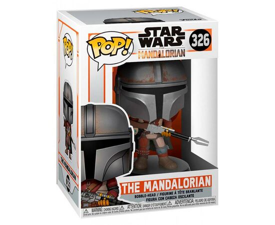 Фигурка для геймеров Funko Pop серии Мандалорец - Мандалорец (42062), изображение 2 Фигурка для геймеров Funko Pop серии Мандалорец - Мандалорец (42062), изображение 2