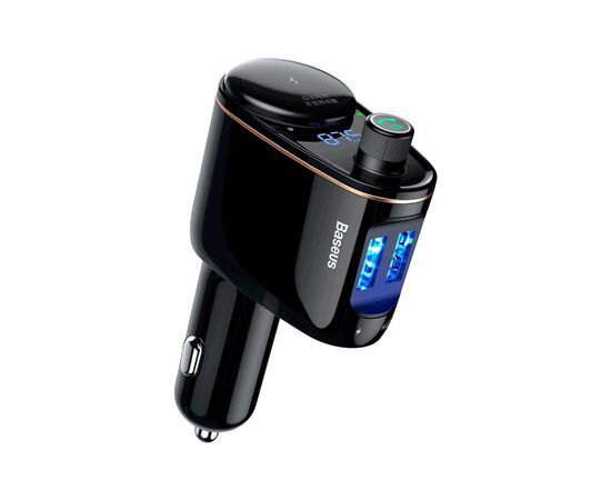 FM модулятор Baseus Lokomotive S-06 Black (CCALL-RH01)