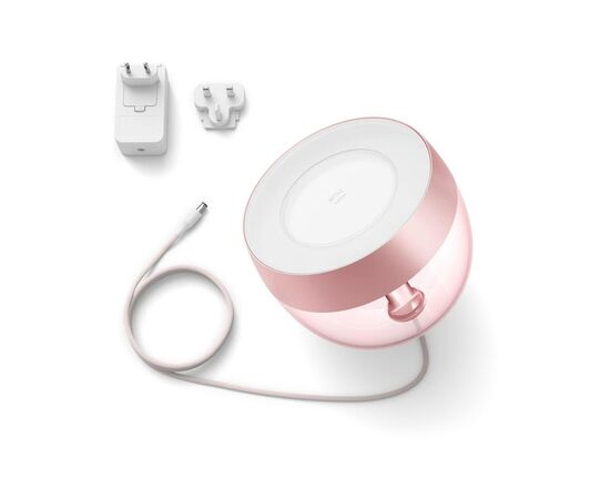 Настольная лампа Philips Hue Iris, Color, BT, DIM, розовая (929002376301), изображение 2 Настольная лампа Philips Hue Iris, Color, BT, DIM, розовая (929002376301), изображение 2