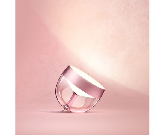 Настольная лампа Philips Hue Iris, Color, BT, DIM, розовая (929002376301), изображение 3 Настольная лампа Philips Hue Iris, Color, BT, DIM, розовая (929002376301), изображение 3