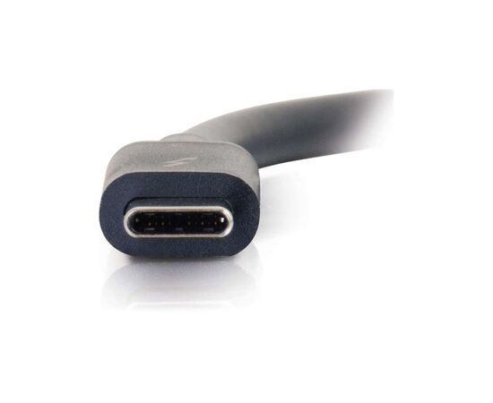 Дата кабель USB-C to USB-C Thunderbolt 3 0.5m 40Gbps C2G (CG88837), зображення 5 Дата кабель USB-C to USB-C Thunderbolt 3 0.5m 40Gbps C2G (CG88837), зображення 5