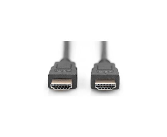 Кабель мультимедийный HDMI to HDMI 1.0m UHD 4K Digitus (AK-330107-010-S), изображение 2