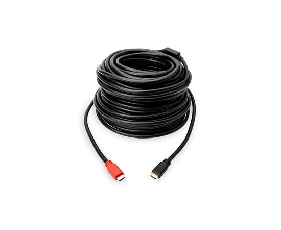 Кабель мультимедийный HDMI to HDMI 10.0m UHD 4K Amplifier Digitus (AK-330118-100-S), изображение 2 Кабель мультимедийный HDMI to HDMI 10.0m UHD 4K Amplifier Digitus (AK-330118-100-S), изображение 2