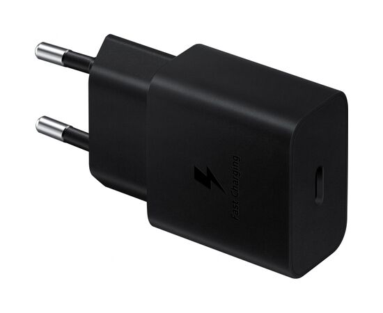 Зарядний пристрій Samsung 15W Power Adapter (w/o cable) Black (EP-T1510NBEGRU)