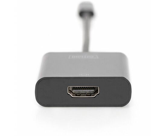 Перехідник USB-C to HDMI UHD 4K, M/F, 0.15 m Digitus (DA-70852), зображення 3