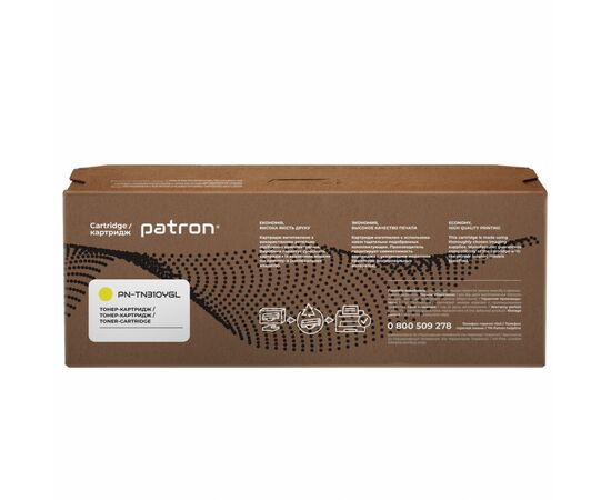Тонер-картридж Patron Konica Minolta TN310Y Yellow Green Label (PN-TN310YGL), зображення 5 Тонер-картридж Patron Konica Minolta TN310Y Yellow Green Label (PN-TN310YGL), зображення 5