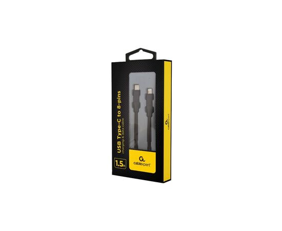 Дата кабель USB-C to Lightning 1.5m Cablexpert (CC-USB2-CM8PM-1.5M), изображение 2 Дата кабель USB-C to Lightning 1.5m Cablexpert (CC-USB2-CM8PM-1.5M), изображение 2
