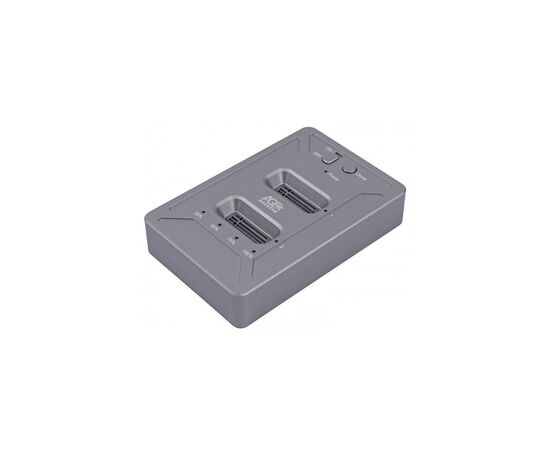 Док-станция AgeStar USB3.1 Type C, M.2 NVME, 2 slot grey (31CBNV2C(GRAY)), изображение 2 Док-станция AgeStar USB3.1 Type C, M.2 NVME, 2 slot grey (31CBNV2C(GRAY)), изображение 2
