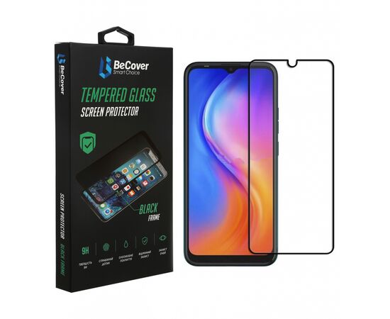 Стекло защитное BeCover Tecno Spark 6 Go Black (706911) (706911)