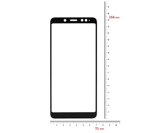 Скло захисне BeCover Xiaomi Redmi Note 5 Black (702225) (702225), зображення 3 Скло захисне BeCover Xiaomi Redmi Note 5 Black (702225) (702225), зображення 3