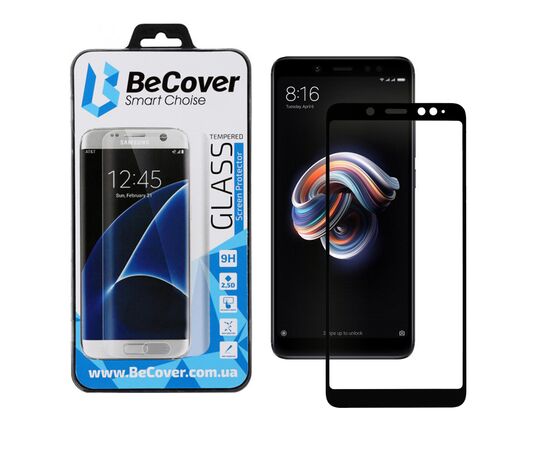 Стекло защитное BeCover Xiaomi Redmi Note 5 Pro Black (702227) (702227)