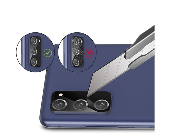 Скло захисне BeCover for camera Samsung Galaxy S20 FE SM-G780 Black (707029) (707029), зображення 3 Скло захисне BeCover for camera Samsung Galaxy S20 FE SM-G780 Black (707029) (707029), зображення 3