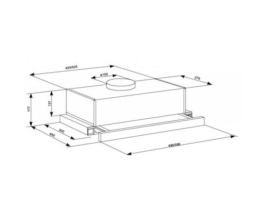 Вытяжка кухонная Eleyus LOTUS 700 50 X, изображение 10 Вытяжка кухонная Eleyus LOTUS 700 50 X, изображение 10