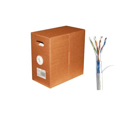 Кабель мережевий Atcom FTP 305м cat.5e Premium CU (3802)