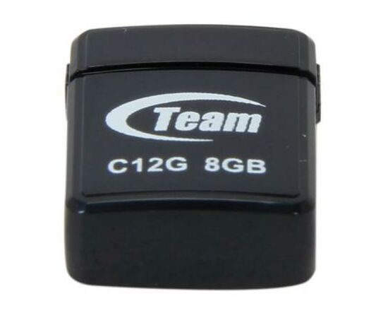 USB флеш накопитель Team 8GB C12G Black USB 2.0 (TC12G8GB01)
