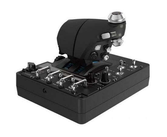 Джойстик Logitech X-56 Rhino Saitek Pro Flight (945-000059), изображение 5 Джойстик Logitech X-56 Rhino Saitek Pro Flight (945-000059), изображение 5