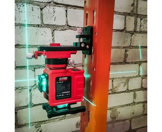 Лазерный нивелир Stark LL-12G-3D (290080120), изображение 9 Лазерный нивелир Stark LL-12G-3D (290080120), изображение 9