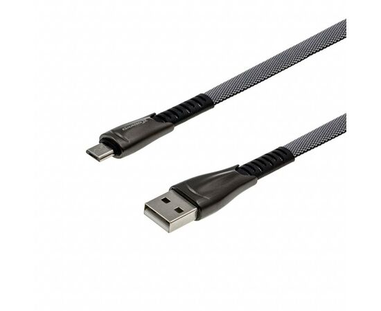 Дата кабель USB 2.0 AM to Micro 5P 1.0m black Grand-X (FM09), зображення 2 Дата кабель USB 2.0 AM to Micro 5P 1.0m black Grand-X (FM09), зображення 2