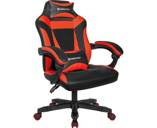 Кресло игровое Defender Master Black/Red (64359), изображение 2 Кресло игровое Defender Master Black/Red (64359), изображение 2